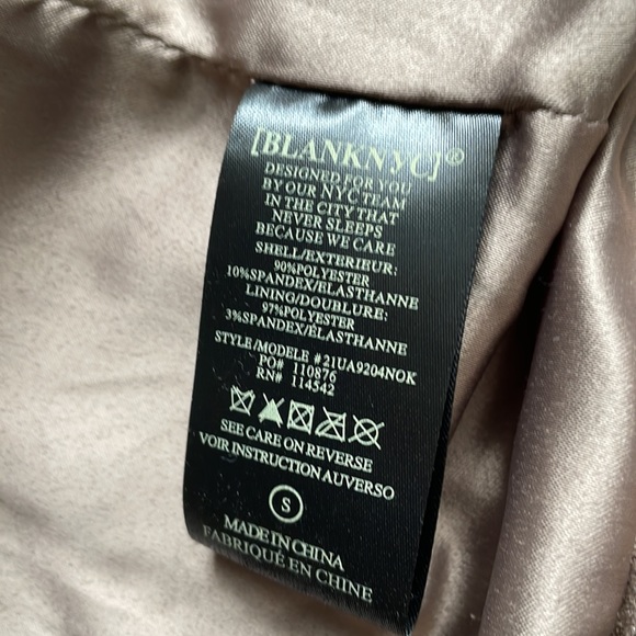 🔥NWT! Blank NYC faux suede tan moto jacket - Picture 12 of 12